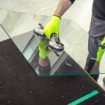 Close up of a right glazing job in Queensland
